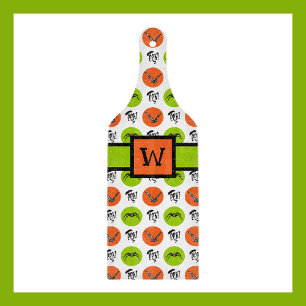 Planche À Découper Motif personnalisé Halloween avec monogramme perso