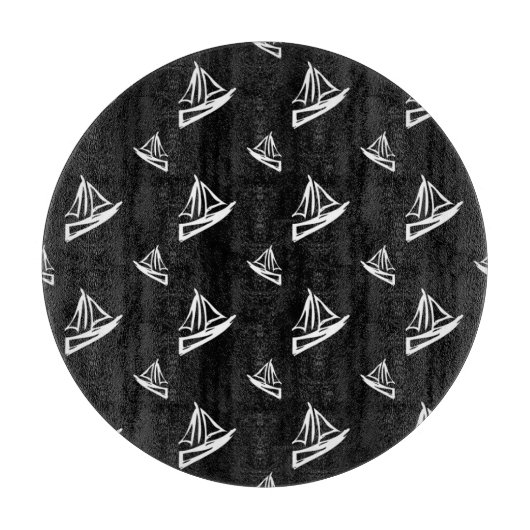 Planche À Découper Motif peu précis de voilier (Devant)