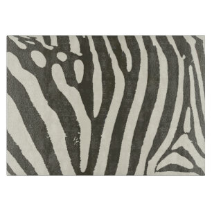 Planche À Découper Motif Poster de animal Zebra Stripe