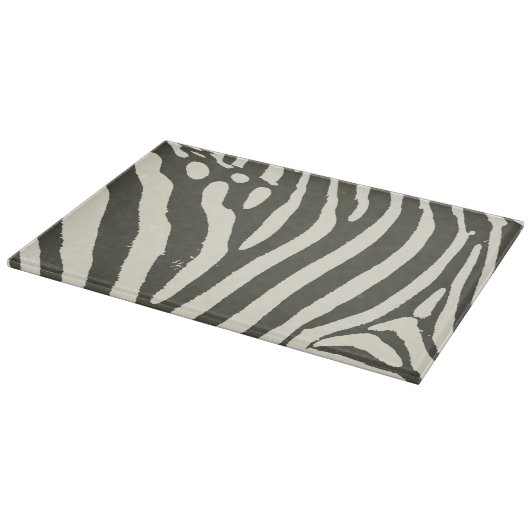 Planche À Découper Motif Poster de animal Zebra Stripe (Coin)