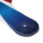Planche À Découper Motif radial bleu rouge (Coin)
