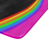 PLANCHE À DÉCOUPER MOTIF RAINBOW (Coin)