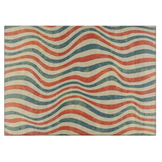 Planche À Découper Motif rayé (Devant)