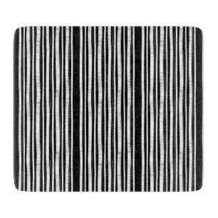 Planche À Découper Motif rayures verticales modernes