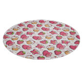 Planche À Découper motif romantique de nourriture (Coin)