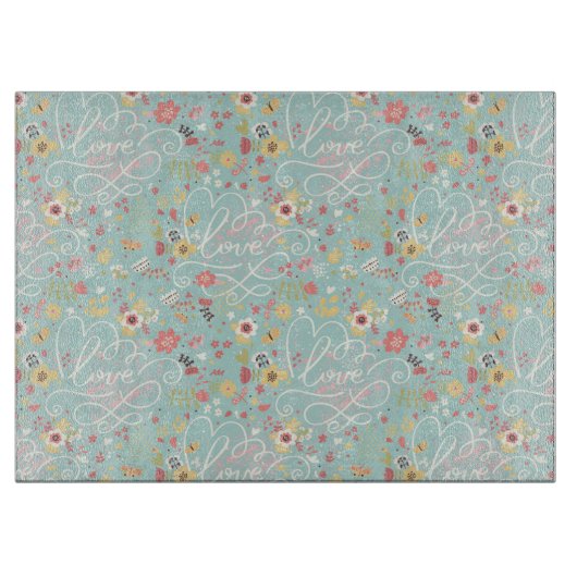 Planche À Découper Motif romantique lumineux moderne (Devant)