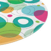 Planche À Découper Motif rond d'enfants de bulles (Coin)