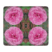 Planche À Découper Motif rose (Devant)