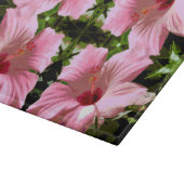 Planche À Découper Motif rose de ketmie (Coin)