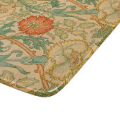 Planche À Découper Motif rose et Rose (par William Morris) (Coin)