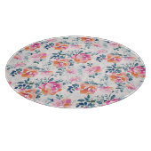 Planche À Découper Motif Rose peint (Coin)