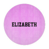 Planche À Découper Motif rose points blancs (Devant)