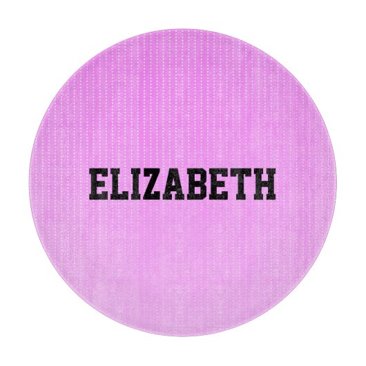 Planche À Découper Motif rose points blancs (Devant)