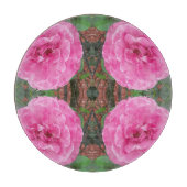 Planche À Découper Motif Rose Rose (Devant)