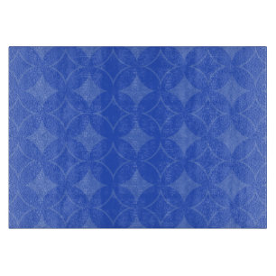 Planche À Découper Motif royal bleu shippo
