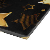 Planche À Découper Motif sans couture avec étoiles d'or (Coin)