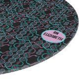 Planche À Découper Motif sans couture du serpent (Coin)