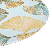 Planche À Découper Motif sans couture Gingko Feuille (Coin)