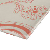 Planche À Découper Motif sans joint avec coquillages (Coin)