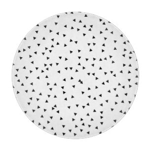 Planche À Découper Motif scandinave de triangle de style