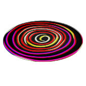 Planche À Découper Motif spiral coloré (Coin)