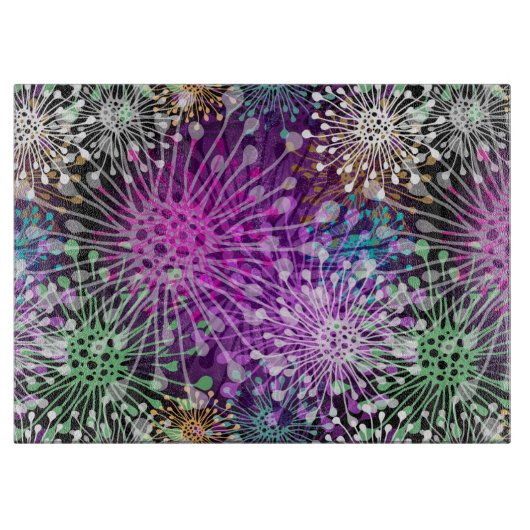 Planche À Découper Motif tacheté vif (Devant)