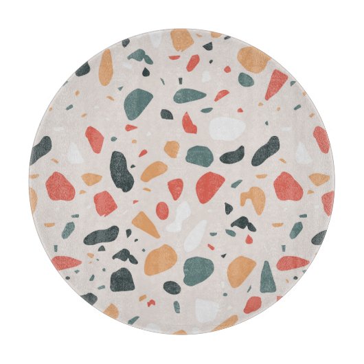 Planche À Découper Motif Terrazzo (Devant)