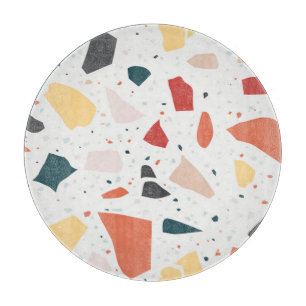 Planche À Découper Motif Terrazzo