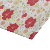 Planche À Découper Motif tiré par la main de ketmie (Coin)