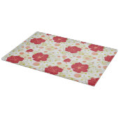 Planche À Découper Motif tiré par la main de ketmie (Coin)