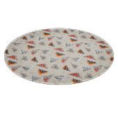 Planche À Découper Motif tiré par la main de triangle géométrique (Coin)