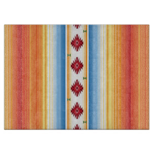 Planche À Découper Motif traditionnel de couverture de Serape de