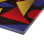 Planche À Découper Motif triangle multicolore (Coin)
