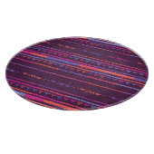 Planche À Découper Motif tribal pourpre (Coin)