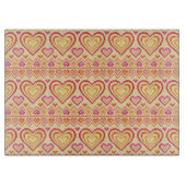 Planche À Découper Motif tricoté par Saint-Valentin (Devant)