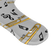 Planche À Découper Motif Trombone Music Notes (Coin)