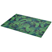Planche À Découper Motif tropical de feuille (Coin)