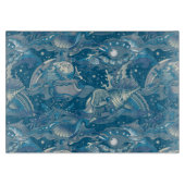 Planche À Découper Motif tropical de mer (Devant)