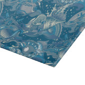 Planche À Découper Motif tropical de mer (Coin)