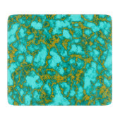 Planche À Découper Motif turquoise (Devant)
