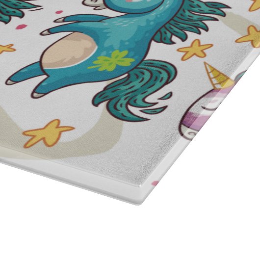 Planche À Découper Motif Unicorn (Coin)