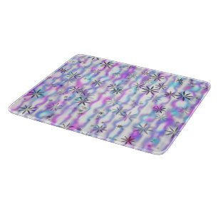 Planche À Découper Motif Vagues Étoilées Envoûtantes