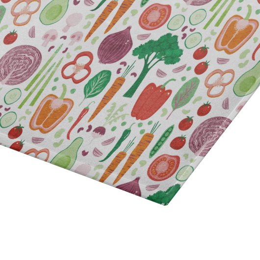 Planche À Découper Motif végétal moderne amusant (Coin)