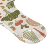 Planche À Découper Motif végétal Végétarien Nom personnalisé (Coin)