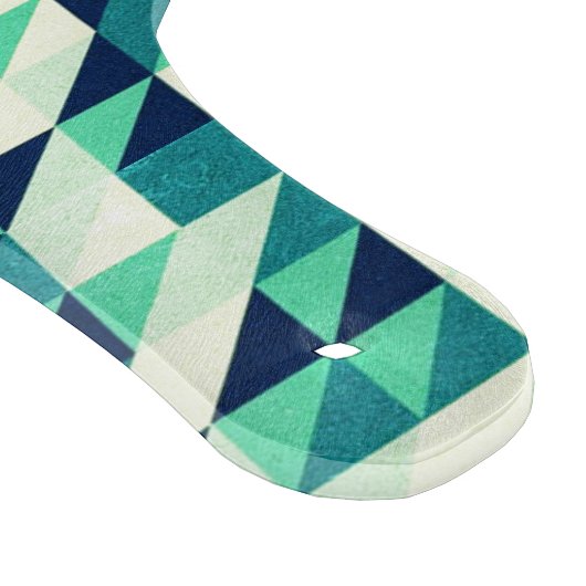 Planche À Découper Motif verdâtre de triangle (Coin)