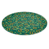 Planche À Découper Motif vert CHANCEUX irlandais (Coin)