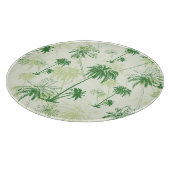 Planche À Découper Motif vert de palmier (Coin)