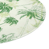 Planche À Découper Motif vert de palmier (Coin)