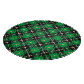 Planche À Découper Motif vert noir (Coin)