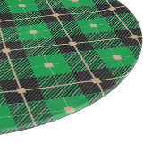 Planche À Découper Motif vert noir (Coin)